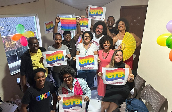 CTB Bahia cria coletivo e faz “papo diverso” com foco em combater LGBTfobia no trabalho