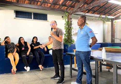 Sindae realiza reunião no Parque do Pirajá e discute avanços para os agentes operacionais da Embasa