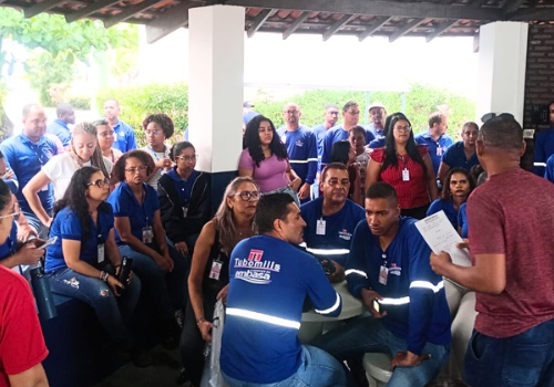 Trabalhadores (as) terceirizados (as)do Parque do Pirajá (UMJ) entram em greve por direitos violados pela Tubomills