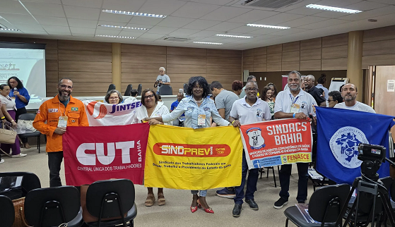 Sindipetro Bahia participa de encontro sobre saúde do trabalhador e da trabalhadora