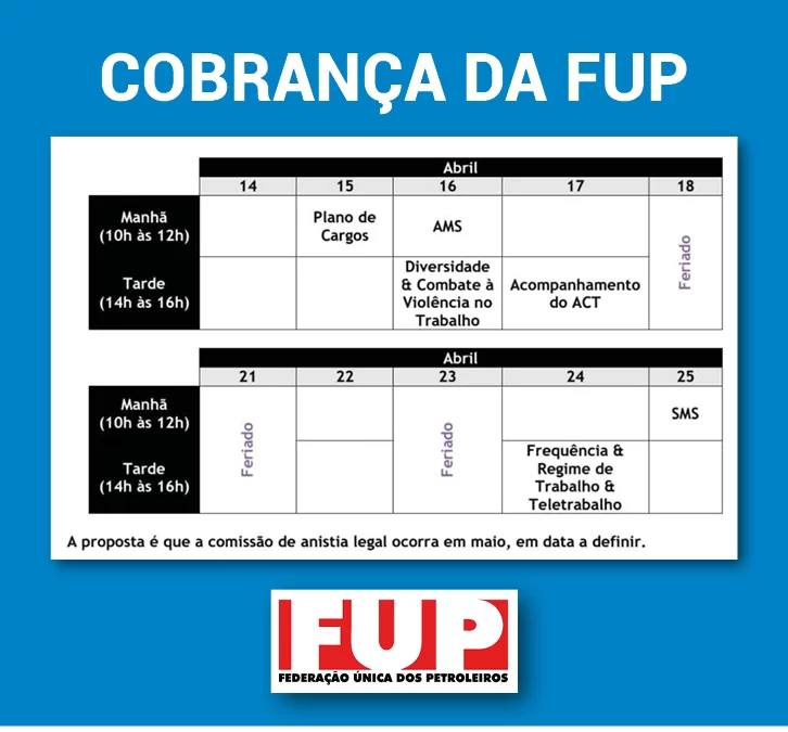 Após a greve, Petrobrás apresenta cronograma de reuniões