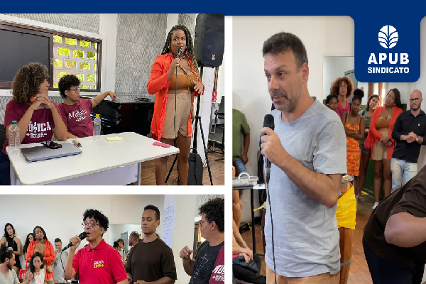 APUB Sindicato em defesa da permanência da professora Irma em seu cargo