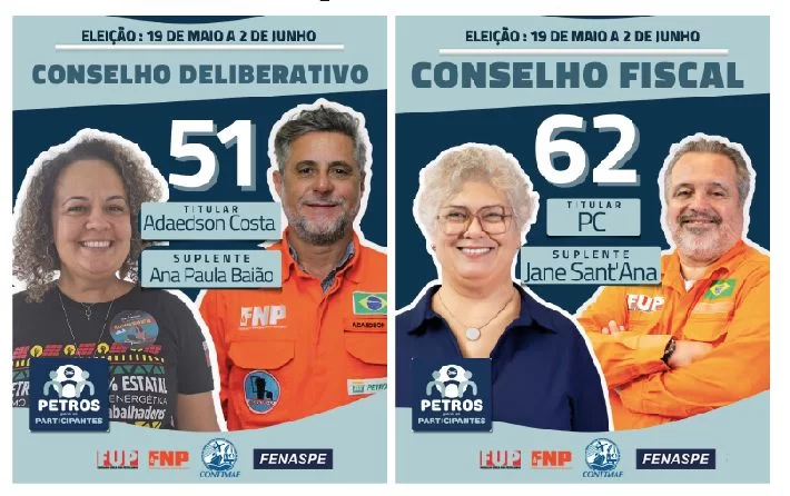 Diretor do Sindipetro-BA disputa eleição para conselho da Petros em chapa unificada da categoria petroleira
