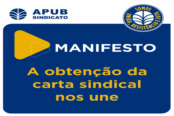 A obtenção da carta sindical nos une