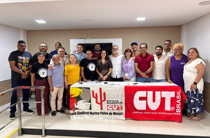 Presidentes das CUTs do Nordeste se reúnem na Bahia para fortalecer estratégias