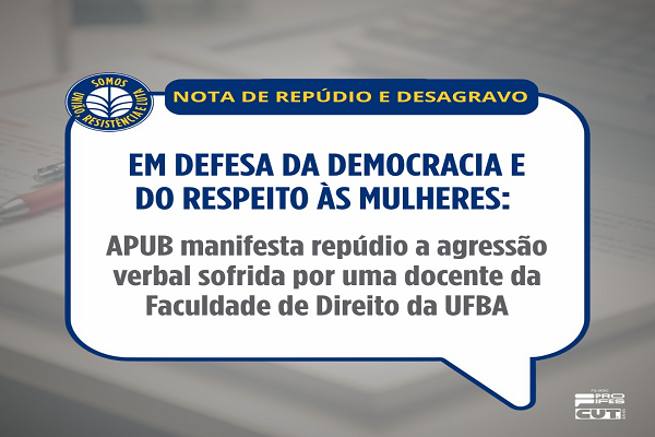 Nota de Repúdio e Desagravo