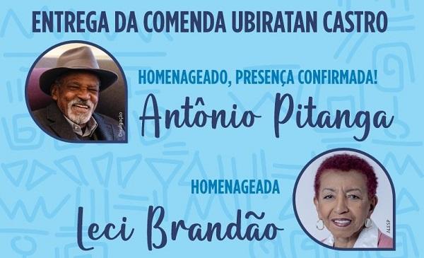 Antônio Pitanga recebe Comenda Ubiratan Castro