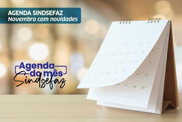 Novembro com várias atividades na agenda do Sindsefaz