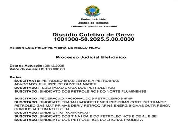 FUP e Sindipetro NF analisam liminar obtida pela Petrobrás