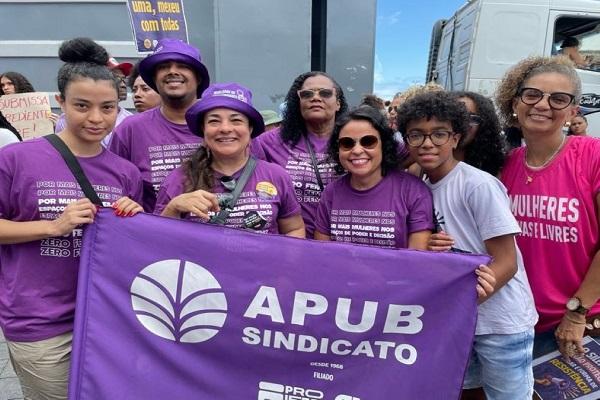 8 de março 2026: confira galeria da participação da APUB