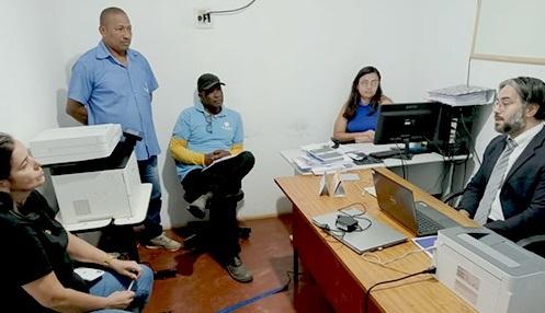 Atendimento jurídico na região norte movimenta trabalhadores (as) em SAAE´s