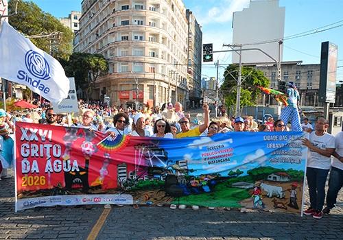 Grito da Água tem recorde de público e renova a luta contra a privatização