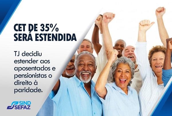 Justiça garante CET de 35% para aposentados e pensionistas do Grupo Fisco