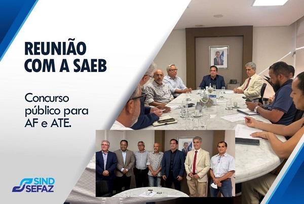 Sindsefaz discute concurso público da Sefaz em reunião com Secretaria da Administração