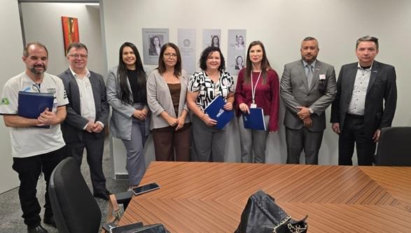 COORDENAÇÃO DO SINTAJ REALIZA DILIGÊNCIAS EM BRASÍLIA
