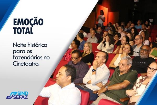 Documentário dos 30 anos do Sindsefaz emociona público em noite histórica no Irdeb