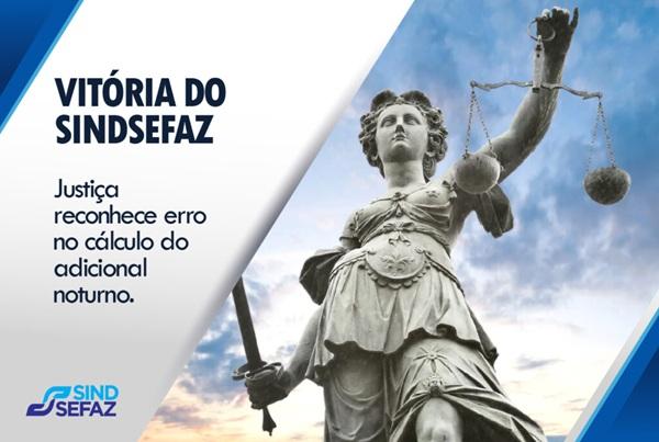 Justiça reconhece erro no cálculo do adicional noturno e garante ganho para fazendários