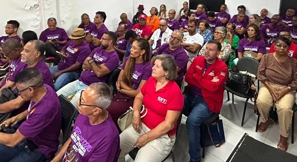 Sindipetro-BA participa de roda de conversa pelo fim da violência contra as mulheres