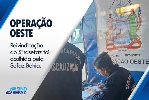 Mobilização do Sindsefaz resulta em aumento da Gratificação Fiscal para servidores da Operação Oeste