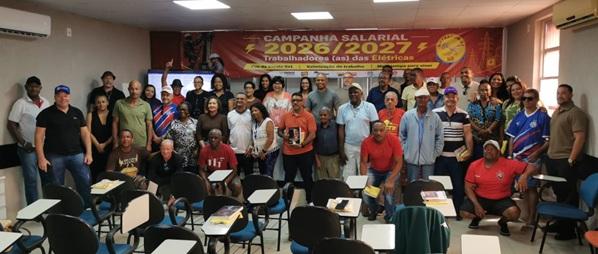 Seminário de Planejamento das Elétricas aprovou hoje (01/08) pauta de reivindicações para a Campanha Salarial 2026 / 2027