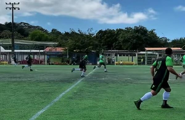 A bola rolou na Abertura do 25º Campeonato de Futebol do SINTRACOM-BA