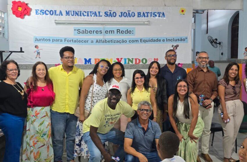 Projeto “Nossa Escola, Nossos Caminhos” inspira alunos da Escola Municipal São João Batista com histórias de ex-alunos
