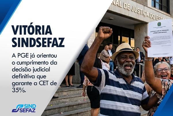 Sindsefaz garante CET de 35% para aposentados e pensionistas com paridade