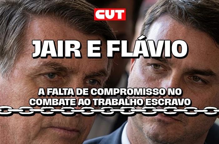 Flávio Bolsonaro repete o pai e não quer compromisso no combate ao trabalho escravo