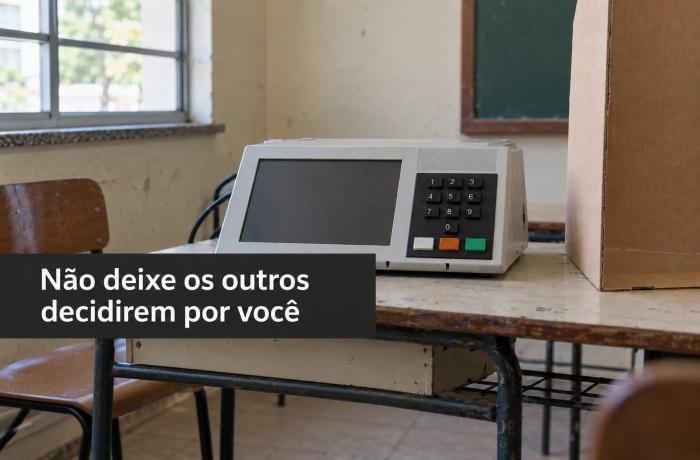 Quem não vota deixa os outros decidirem sua vida