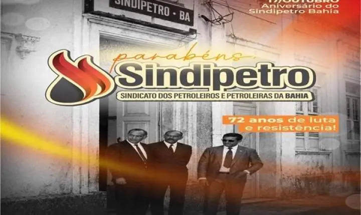 72 anos de Luta e Resistência!
